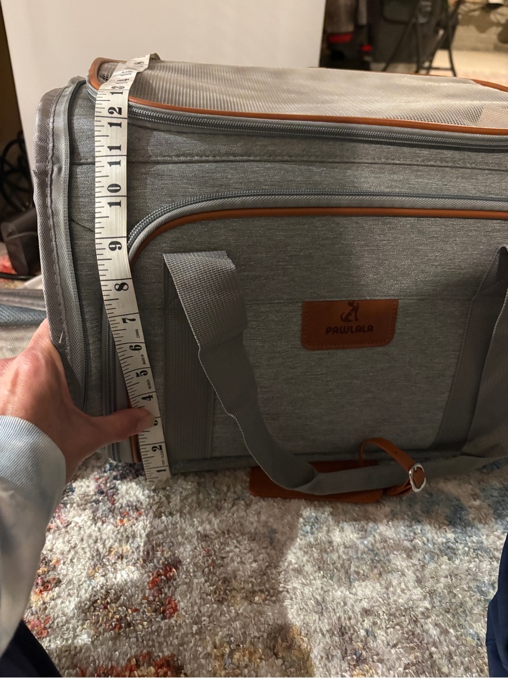 Dog/Cat/Pet Carrier with Wheels - Airline Approved - Expanded Sides NEW - Picture 10 of 11